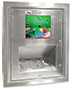 4370 Series: Aseptic Industrial HMI Flush Mount Personal Computers